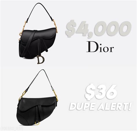 dior bags dupes|best dior saddle bag dupe.